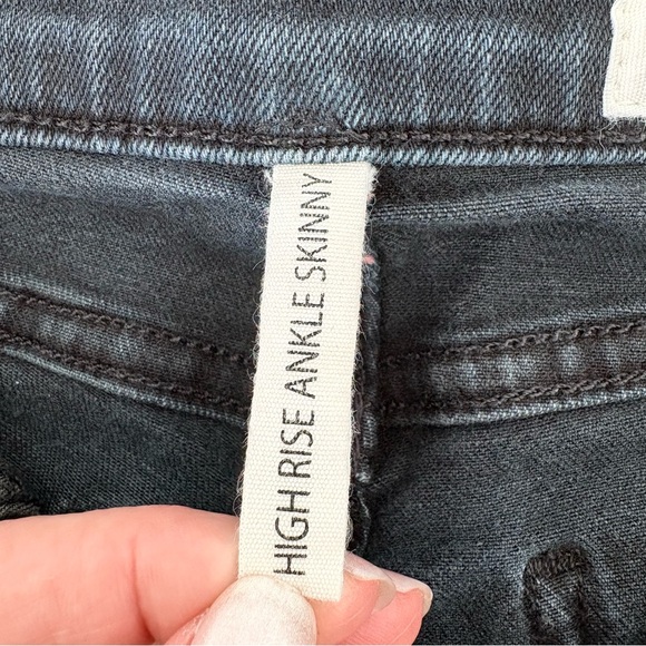 Rag & Bone High Rise Ankle Skinny Jeans Sz 25 Steele EUC - Picture 5 of 12